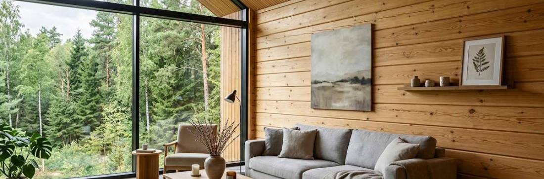 Секреты внутренней отделки: Вагонка «Штиль» против Имитации бруса — что визуально расширяет пространство? - Строимся вместе - Минск